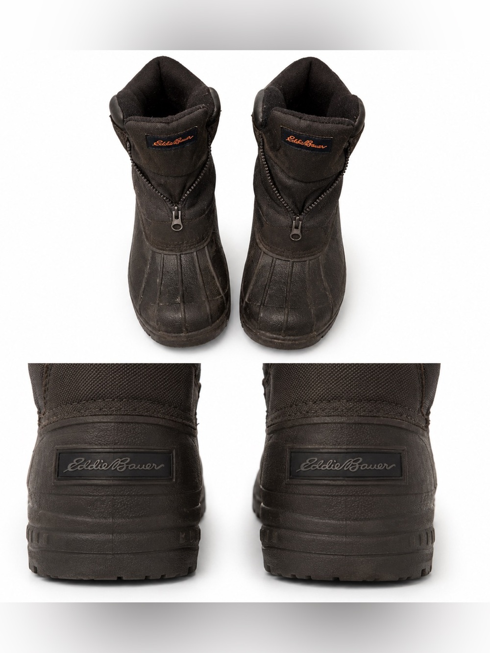 Eddie Bauer Black Insulated Boots - Picture 2 of 6